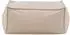 Venture Home Rambo Outdoor-Hocker 85×85cm, beige, Olefin-Bezug