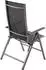 Garden Pleasure MARLA Hochlehner 2er-Set, Aluminium, schwarz