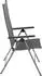 Garden Pleasure MARLA Hochlehner 2er-Set, Aluminium, schwarz