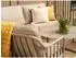 Brafab Coleville Gartensessel, Aluminium & Olefin, khaki/burlap beige