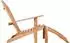 vidaXL Adirondack-Gartenstuhl mit Fußstütze, Teak Massivholz, natur (42041352)