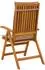 vidaXL Gartenliegen 6er-Set, Akazienholz massiv, natur (3434473)