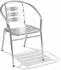Mojawo Bistro-Stapelstuhl Aluminium, 6er-Set (m537474)