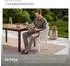 TecTake Lugano Gartenstuhl Rope-Design, Aluminium, beige (406873)