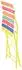 Harms Klappstuhl Gartenstuhl Schmiedeeisen mehrfarbig, 2er-Set, H 77,5cm