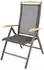 Lesli Living Monza Hochlehner-Klappsessel 2er-Set, schwarz (41823)