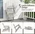 Costway Adirondack Klappstuhl 2er-Set, Holz, grau, bis 180kg