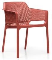 Nardi 403267500006, Nardi - Net Armlehnstuhl, koralle Polypropylen