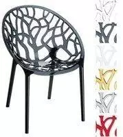 CLP Crystal Stuhl schwarz 2er-Set