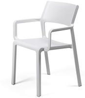 Nardi 4025000000, Nardi - Trill Outdoor Armlehnstuhl, wei&szlig; Polypropylen