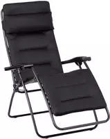 Lafuma Mobilier - Lafuma Rsx Clip Relax / Recliner Aircomfort Acier Tube Noir