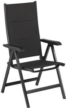 Kettler BasicPlus Padded Multipositionssessel Alu/Textilene anthrazit
