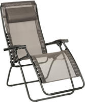 Lafuma Rsxa Clip Graphite Titane Relaxliege Batyline&reg; Iso Sonnenliege Lfm2035.8717