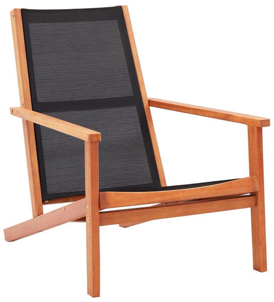 vidaXL Garden Chair in Eucalyptus and Textilen