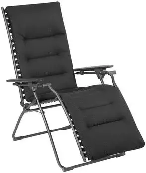 Lafuma Evolution Relaxliege Stahl/Be Comfort Basalte/DarkGrey (LFM2830.8902)