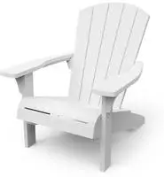 Troy Adirondack Gartenstuhl - 85x80x96,5 Cm - Wei&szlig; - Keter