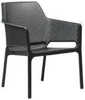 Nardi 4032702000, Nardi - Net Relax Armlehnstuhl, anthrazit Polypropylen