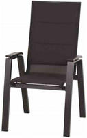 Siena Garden Stapelsessel Milano Anthrazit/ranotex&reg; Grau Stapelstuhl