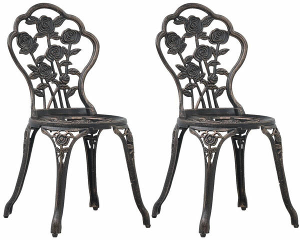 vidaXL Bistro Chairs - 2pcs