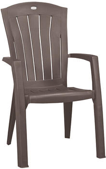 Keter Santorini Gartenstuhl 65x61x99 cm cappuccino