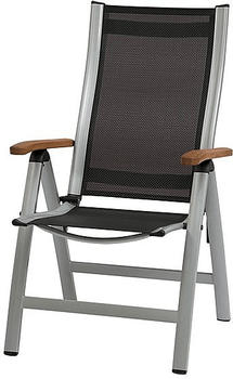 Sun Garden Sun Star Klappsessel silber-schwarz