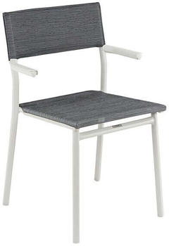 Lafuma Oron Stapelsessel Stahl/Batyline Duo sable/obsidian