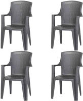 Progarden Gartensessel "Eden" Set, 4x Stapelsessel, OTTOs Choice, 4 Stk. tlg.