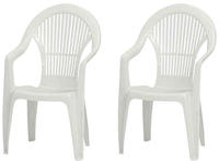 Progarden Gartensessel "Vega" Set, 2 Stk. tlg.