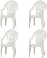 Siena Garden Gartensessel "Vega" Set, 4 Stk. tlg.
