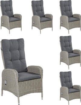 L.C. Wholesaler GmbH LC Home Bilbao Positionsstuhl 6er Set