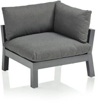 Kettler Comfort Eckmodul Aluminium/Acryl dunkelgrau