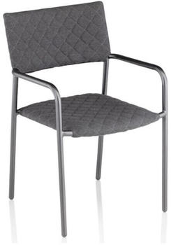 Kettler Benito Stapelsessel Aluminium/Sunbrella dunkelgrau