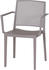 taupe: Siena Garden Urban Lights Square Stapelsessel Polypropylen