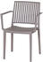 taupe: Siena Garden Urban Lights Lane Stapelsessel Polypropylen