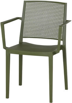 Siena Garden Stapelsessel Urban Lights Square 56x57x80 cm olive