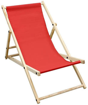 ECD Germany Deck Chair red