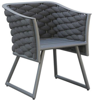 Outflexx Oranger Blossom Sessel Aluminium/XL Rope 60x62x75cm inkl. Polster anthrazit (OS209705-1BS)