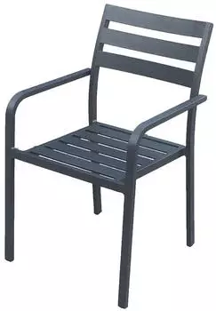 Garden Pleasure Treviso 55x63x88cm Aluminium grau