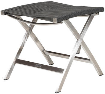 Diamond Garden ATLANTA Fußhocker Grau (DiGa 10607)