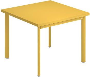 Emu Star Tisch rechteckig Metall 90x75x90cm currygelb