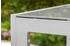 Merxx Gartentisch 150 x 90 cm - Aluminiumgestell Silber