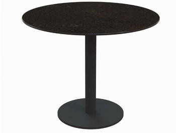 Niehoff Tisch Bistro 70 cm rund HPL Zement-Design (G520007070)