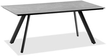 Niehoff Tisch Noah Stativprofil anthrazit 200x95cm HPL Graphit-Design