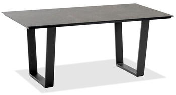 Niehoff Tisch Noah Trapezkufe anthrazit 160x95cm HPL Graphit-Design