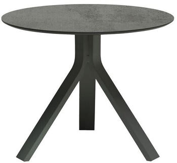 Stern Freddie Beistelltisch Ø60cm Aluminium/Silverstar 2.0 Dunkelgrau (432284)