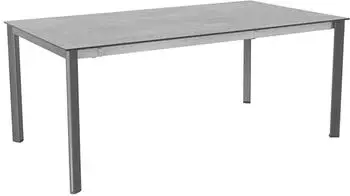 Royal Garden Alutapo Ausziehtisch Aluminium/HPL 180x103x74cm Iron Grey