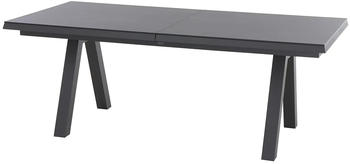 Siena Garden Tirana Ausziehtisch 200/260x100cm HPL ferro