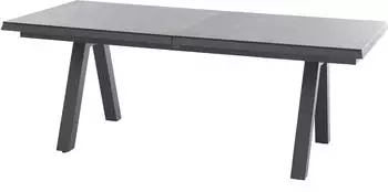 Siena Garden Tirana Ausziehtisch 200/260x100cm HPL titan