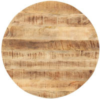 vidaXL Tischplatte Massivholz Mango Rund 15-16 mm 60 cm