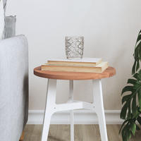 vidaXL Tischplatte &Oslash;30x1,5 cm Rund Massivholz Buche